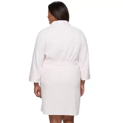 Plus Size Croft & Barrow® Waffle-Knit Kimono Robe 5 Plus Size Croft & Barrow® Waffle-Knit Kimono Robe -Barrow Sales 2668341 ALT