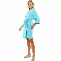 Women's Croft & Barrow® Waffle Texture Robe -Barrow Sales 2749414 ALT3