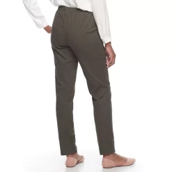 Women's Croft & Barrow® Classic Pull-On Straight Leg Pants 12 Women's Croft & Barrow® Classic Pull-On Straight Leg Pants -Barrow Sales 2924992 ALT4