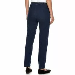 Women's Croft & Barrow® Classic Pull-On Straight Leg Pants 13 Women's Croft & Barrow® Classic Pull-On Straight Leg Pants -Barrow Sales 2924992 ALT5