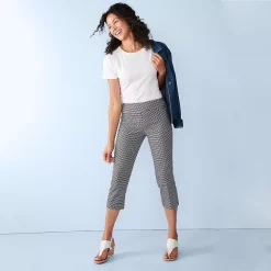 Women's Croft & Barrow® Essential Crewneck Tee -Barrow Sales 3500577 ALT3