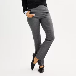 Women's Croft & Barrow® Effortless Stretch Pull-On Bootcut Pants