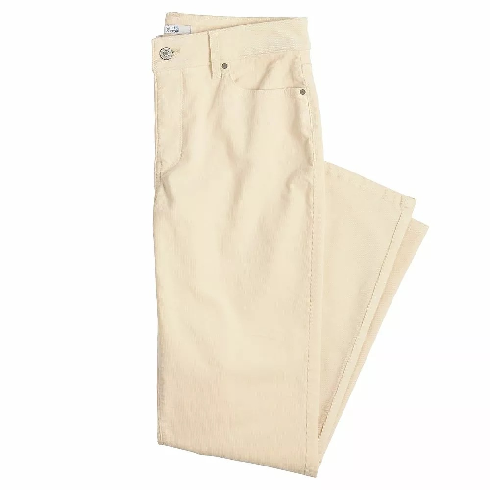 Women's Croft & Barrow® Straight-Leg Corduroy Pants 6 Women's Croft & Barrow® Straight-Leg Corduroy Pants - Image 4