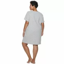 Plus Size Croft & Barrow® Waffle-Knit Zip-Front Robe -Barrow Sales 3919610 ALT