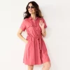 Women's Croft & Barrow® Utility Shirt Dress 2 Women's Croft & Barrow® Utility Shirt Dress -Barrow Sales 5576956 Watermelon