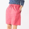 Petite Croft & Barrow® Utility Skirt 1 Petite Croft & Barrow® Utility Skirt -Barrow Sales 5583627 Watermelon