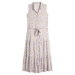 Women's Croft & Barrow® Sleeveless Maxi Shirtdress 7 Women's Croft & Barrow® Sleeveless Maxi Shirtdress -Barrow Sales 5594894 ALT5