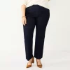 Plus Size Croft & Barrow® Effortless Stretch Pull-On Bootcut Pants