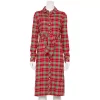 Women's Croft & Barrow® Knot-Waist Shirt Dress 1 Women's Croft & Barrow® Knot-Waist Shirt Dress -Barrow Sales 5700435 Red Plaid