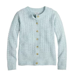 Women's Croft & Barrow® Crewneck Cardigan -Barrow Sales 5764857 ALT5