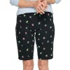 Women's Croft & Barrow® Effortless Stretch Bermuda Shorts -Barrow Sales 6264773 Multi Floral